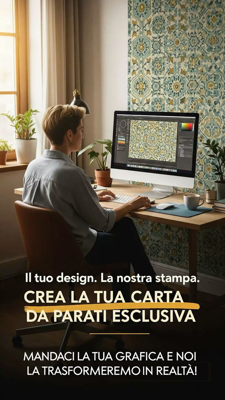 carta da parati personalizzata